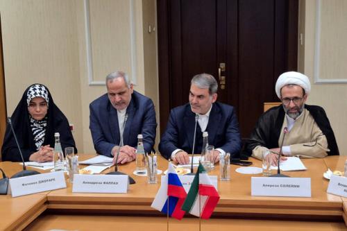 دیدار هیات پارلمانی ایران با چرنیشف و تولستوی