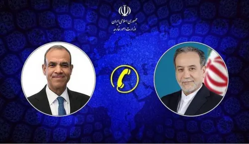 گفتگوی تلفنی وزرای خارجه ایران و مصر