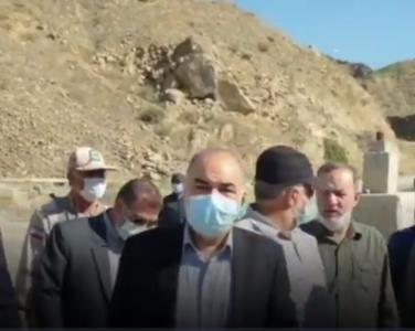 بازدید فرمانده كل سپاه از مناطق مرزی خداآفرین